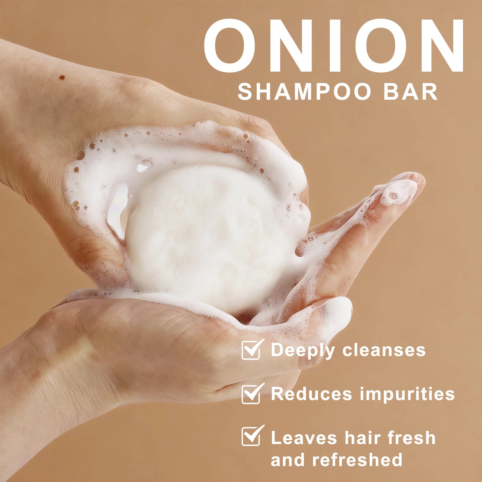 StarRise Vegan Onion Repair Shampoo Bar