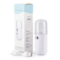 Nano Facial Mister Sprayer Portable Face Nano Mister for Eyelash USB Handy Skin Care Machine for Face Hydrating, Daily Makeup