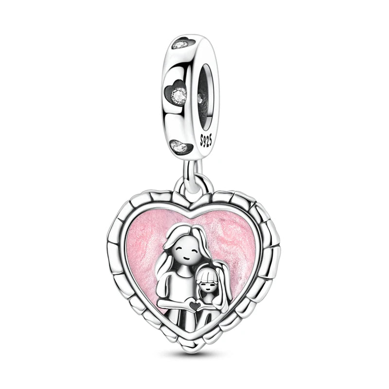 StarRise Sterling Silver Heart Charm