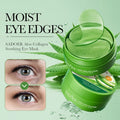 60 Pieces of Aloe Vera Collagen Eye Mask Moisturizing  Firming , Bright and Transparent Eye Mask Patches, Suitable for All Skin