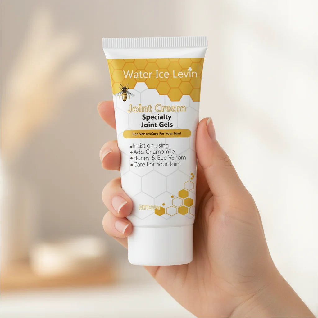 Bee Venom Joint Cream - Hypoallergenic and Soothing Moisturizing Lotion with a Light Fragrance for All Skin Types