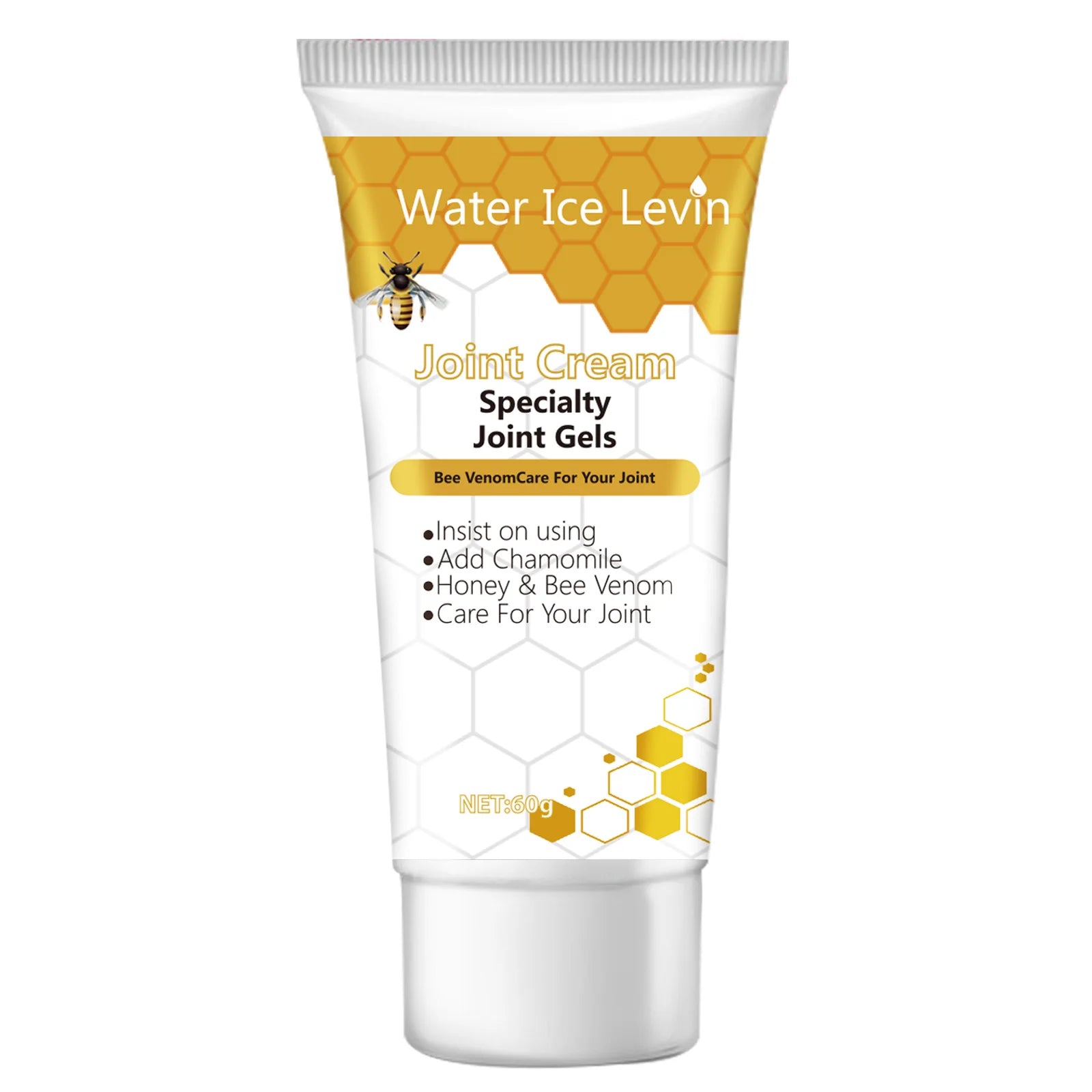 Bee Venom Joint Cream - Hypoallergenic and Soothing Moisturizing Lotion with a Light Fragrance for All Skin Types