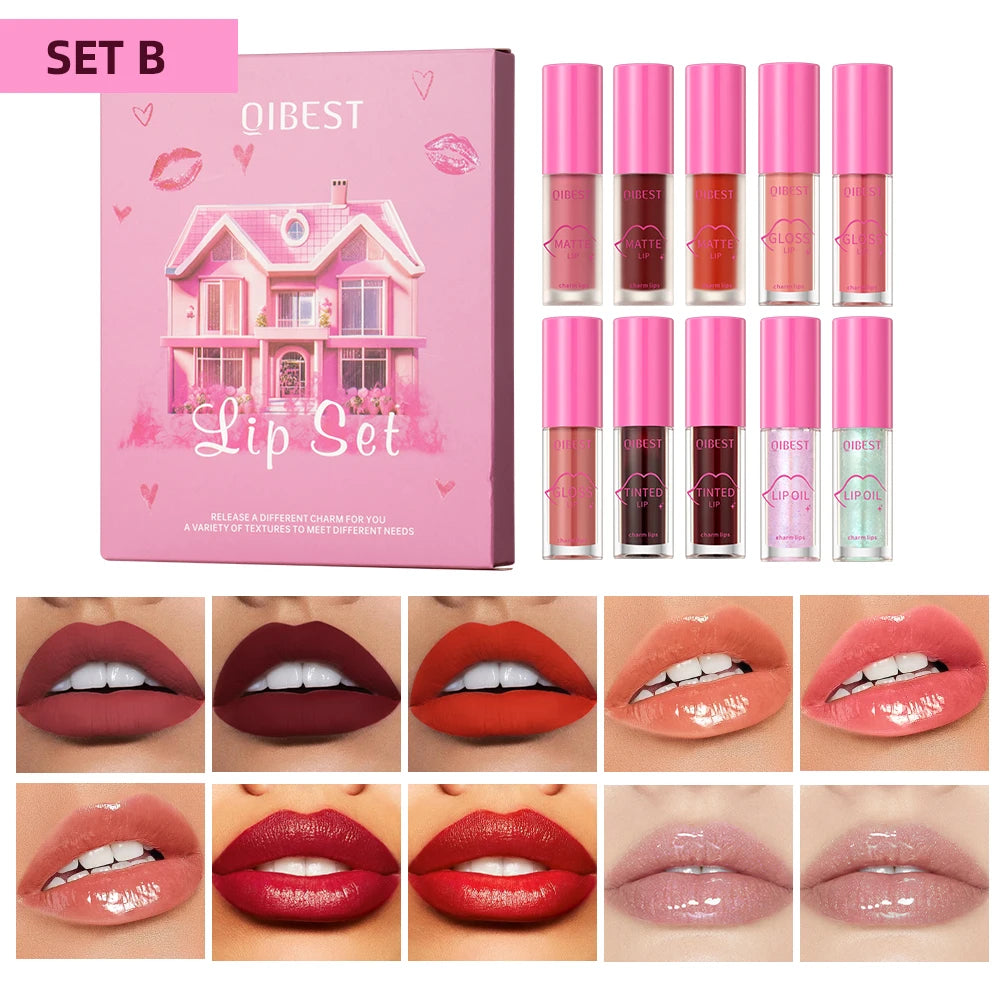 StarRise Velvet Matte Lip Gloss Set