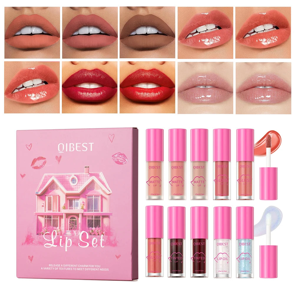 StarRise Velvet Matte Lip Gloss Set