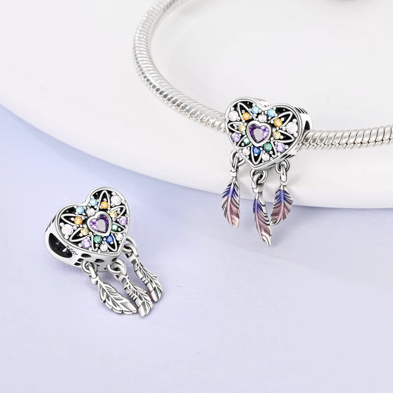 StarRise Sterling Silver Heart Charm