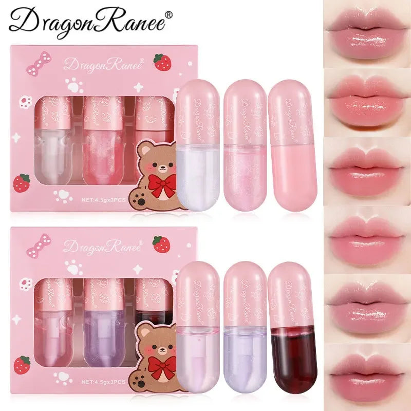 StarRise Pearl Mirror Lip Gloss Set