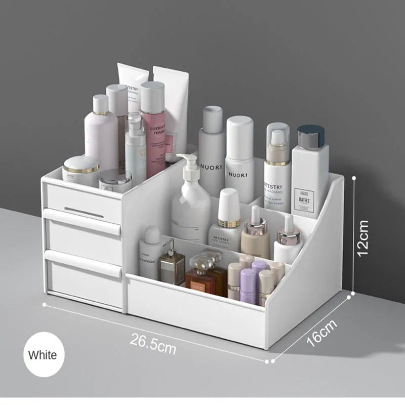 Drawer-type Cosmetics Storage Box Save space Skin Care Products Desktop Dormitory Desk Dressing Table Desktop Stationery Box