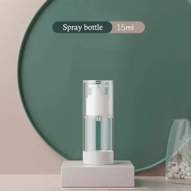 15/30/50/80/100ml Vacuum Sub Bottle Travel Cosmetics Small Empty Bottle Lotion Shower Gel Shampoo Travel Portable Spray Bottle