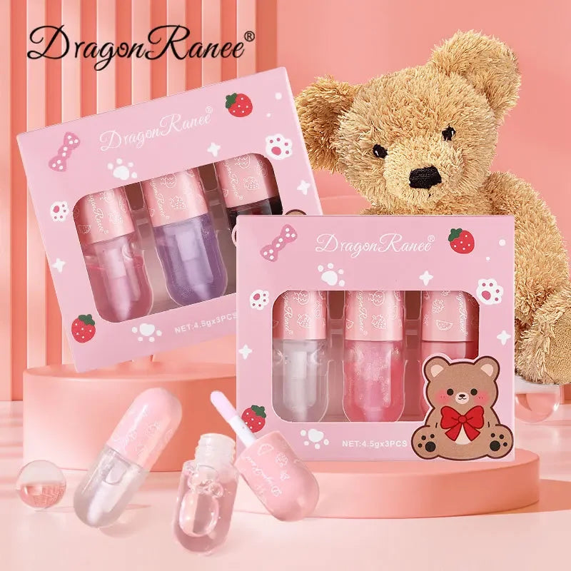 StarRise Pearl Mirror Lip Gloss Set
