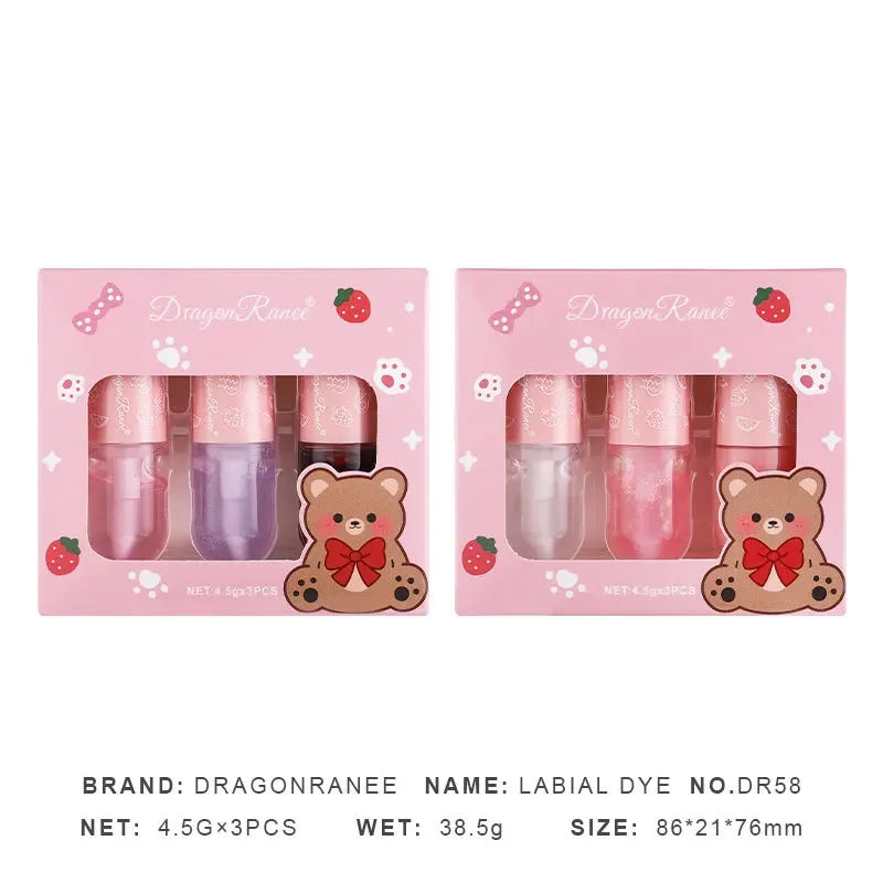 StarRise Pearl Mirror Lip Gloss Set