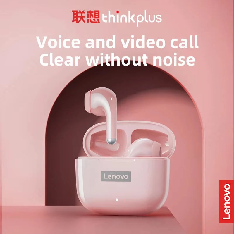 Original Lenovo LP40Pro TWS Bluetooth 5.1 Quick Connect Earphone Ergonomic Design Headphones Powerful Transmission Speed Headset