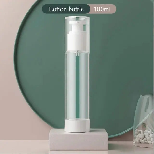 15/30/50/80/100ml Vacuum Sub Bottle Travel Cosmetics Small Empty Bottle Lotion Shower Gel Shampoo Travel Portable Spray Bottle