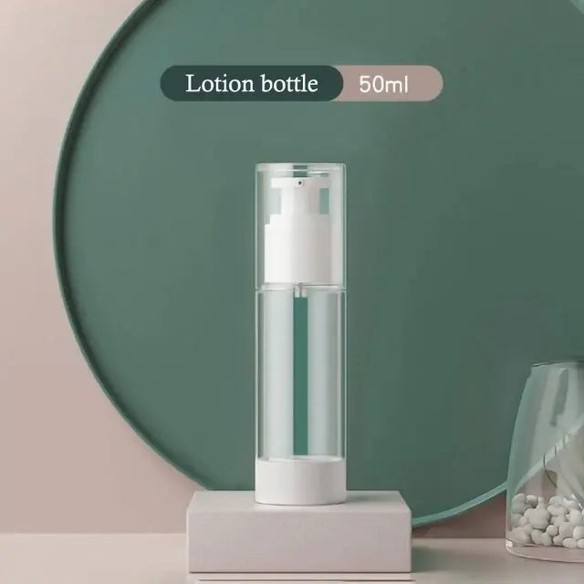 15/30/50/80/100ml Vacuum Sub Bottle Travel Cosmetics Small Empty Bottle Lotion Shower Gel Shampoo Travel Portable Spray Bottle