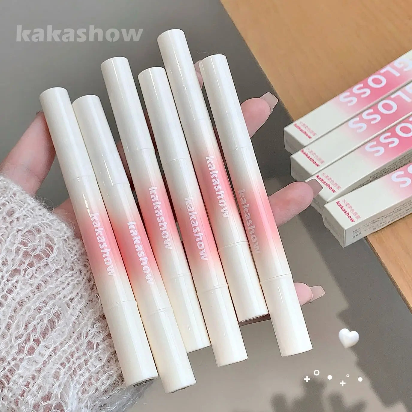 StarRise Mirror Nude Lip Gloss Set