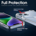 Clearance_Shockproof Clear Phone Case For iPhone 15 14 11 13 12 Pro Max 7 8 Plus X XR XS Soft Silicone Protection Transparent Ac