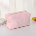 New Cute Plush Cosmetic Bag, Travel Skin Care Product Storage Bag, High-Looking Female Mobile Phone Large Capacity Storage Bag