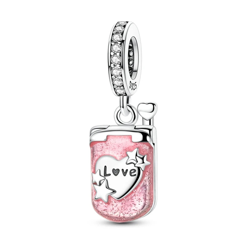 StarRise Sterling Silver Heart Charm