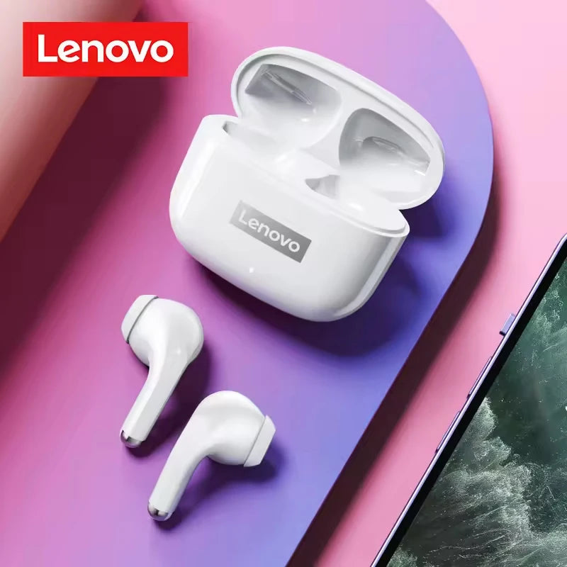 Original Lenovo LP40Pro TWS Bluetooth 5.1 Quick Connect Earphone Ergonomic Design Headphones Powerful Transmission Speed Headset