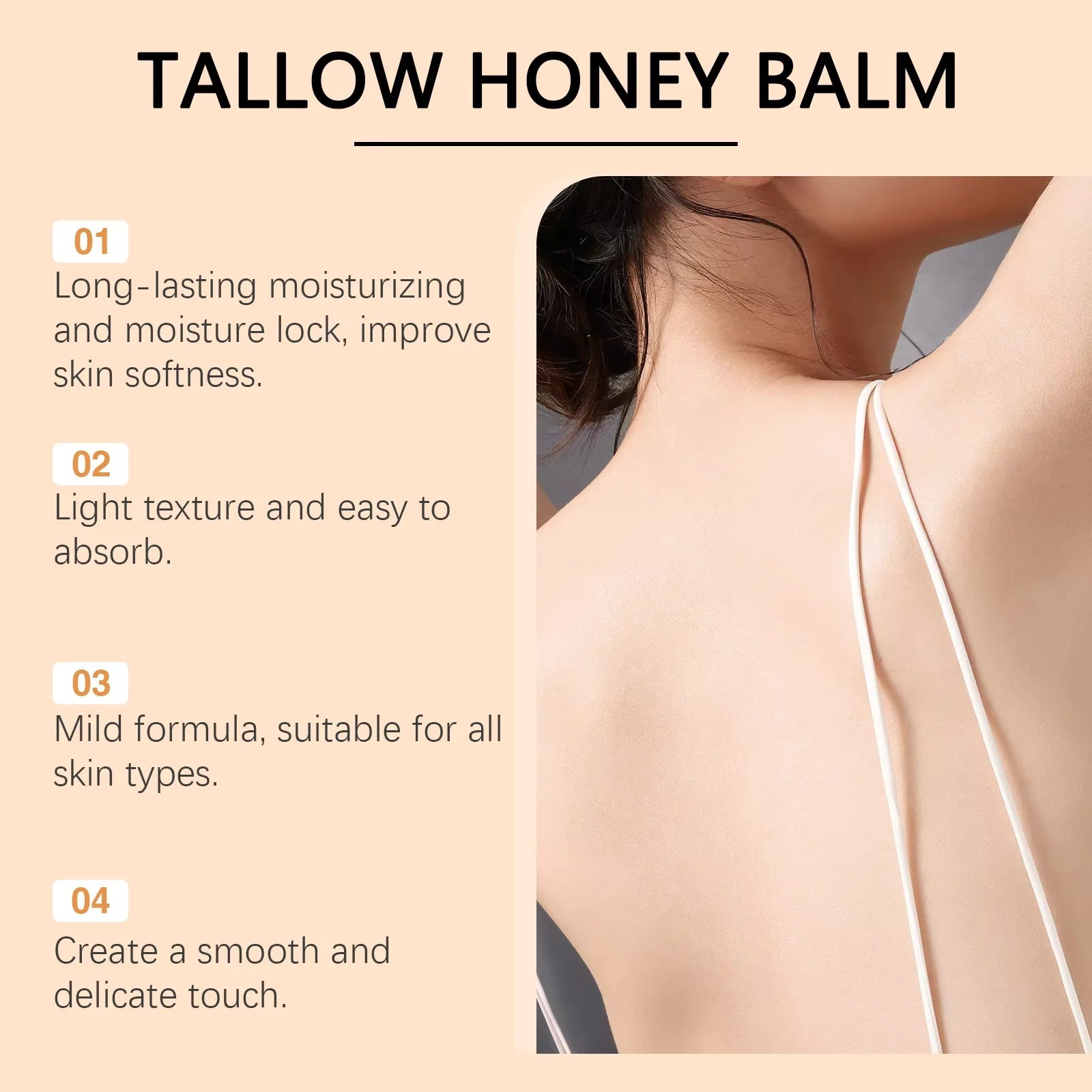 StarRise Tallow Honey Glow Balm