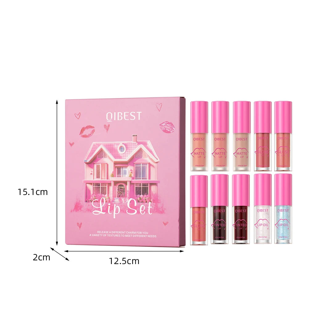 StarRise Velvet Matte Lip Gloss Set