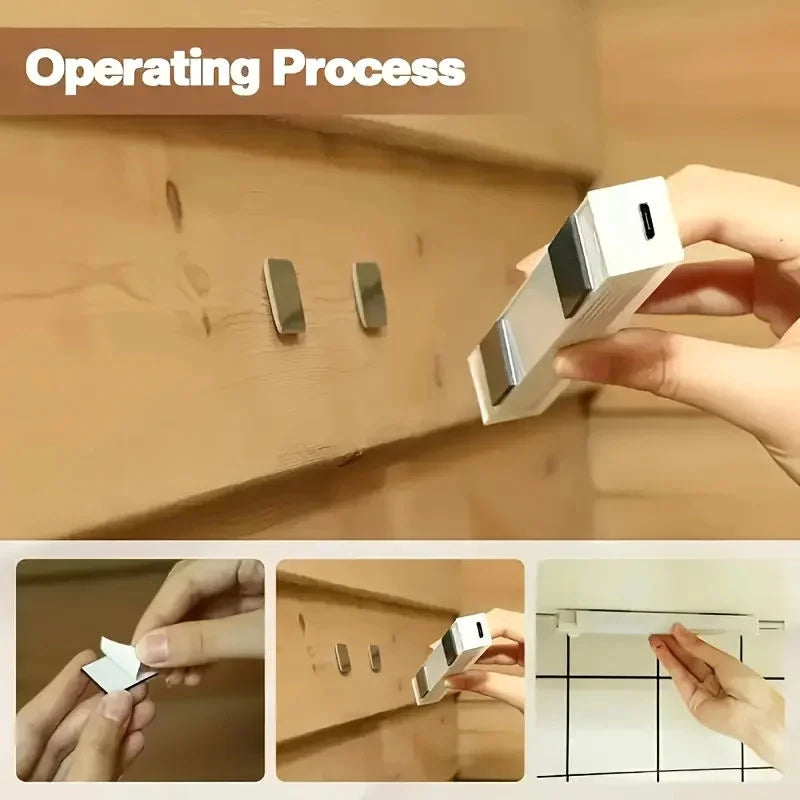 Motion Sensor Lamp Night Light Wireless LED USB Rechargeable Lamp Cabinet Light For Kitchen Bedroom Wardrobe Staircase Lighting