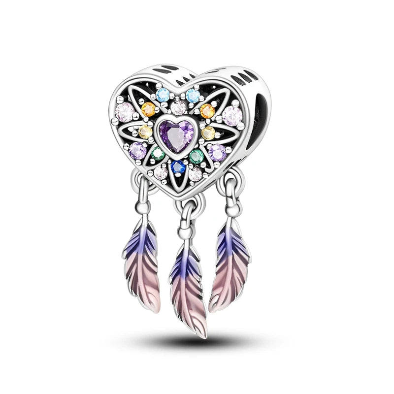 StarRise Sterling Silver Heart Charm