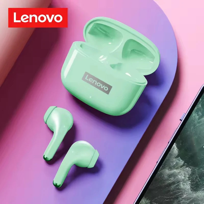 Original Lenovo LP40Pro TWS Bluetooth 5.1 Quick Connect Earphone Ergonomic Design Headphones Powerful Transmission Speed Headset