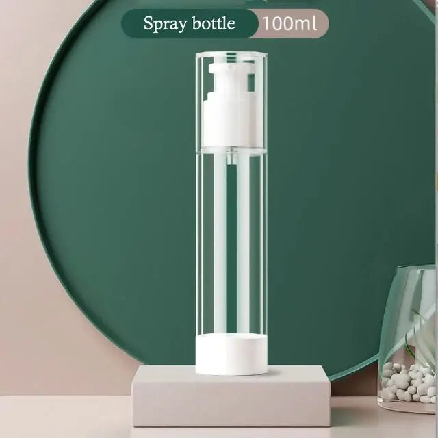 15/30/50/80/100ml Vacuum Sub Bottle Travel Cosmetics Small Empty Bottle Lotion Shower Gel Shampoo Travel Portable Spray Bottle