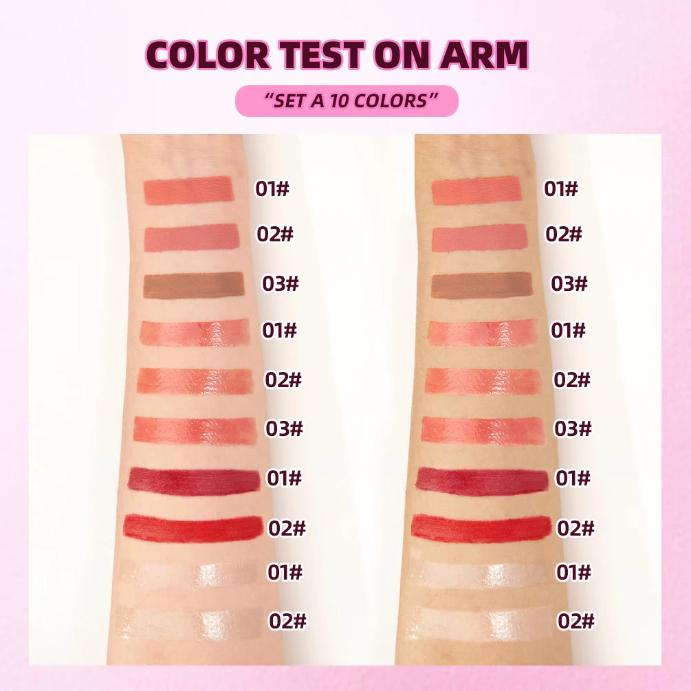 StarRise Velvet Matte Lip Gloss Set